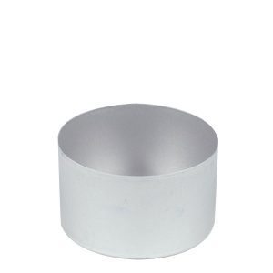 Aluminiumbecher für Teelichter - 37,5 mm x 24,5 mm - DISCONTINUED