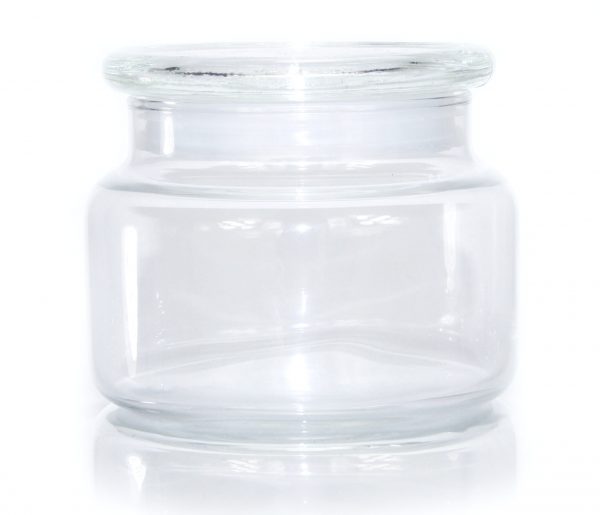 GlasbehÃ¤lter - 250ml Klassisches GlasgefÃ¤Ã mit Deckel