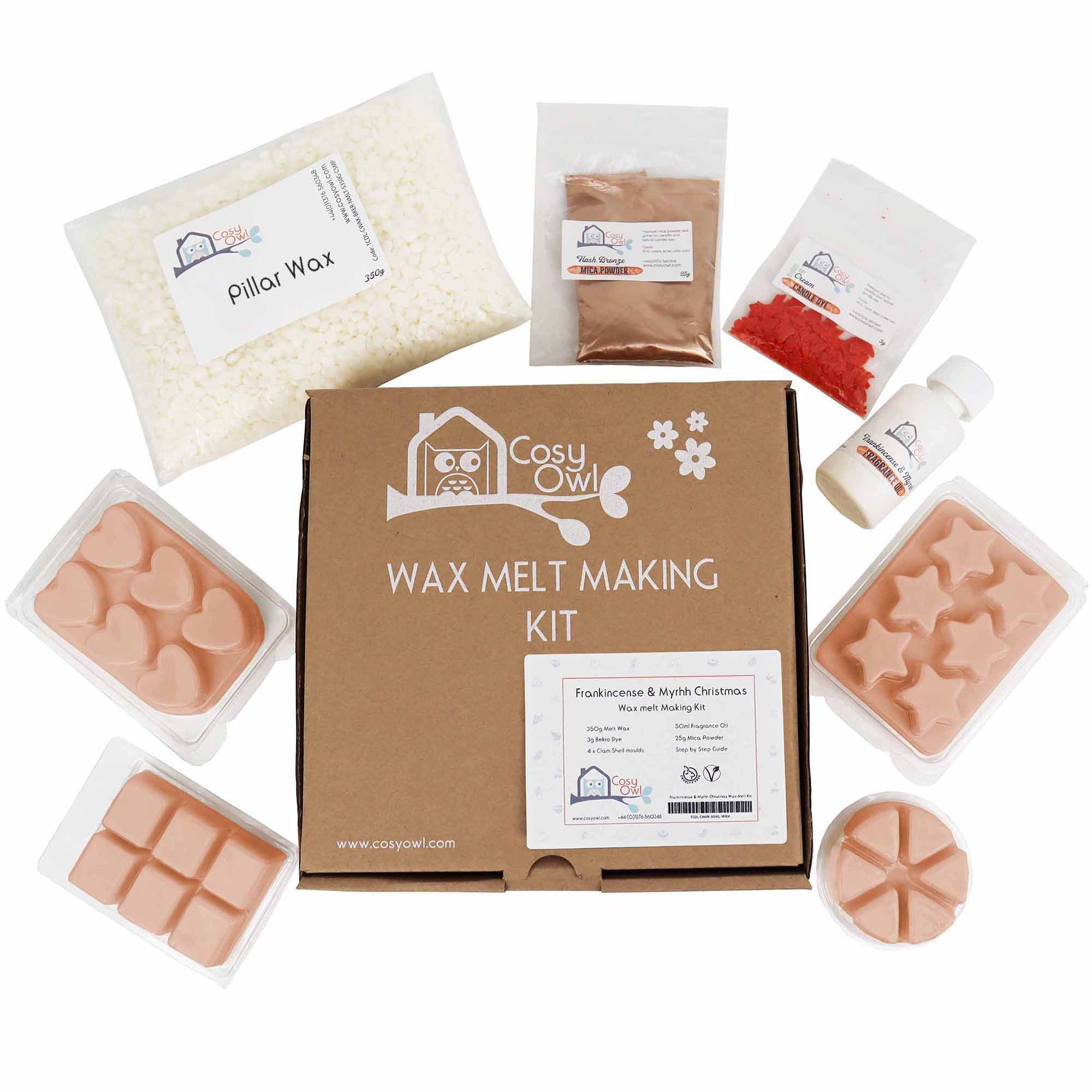 Kit zum Schmelzen von Weihrauch und Myrrhenwachs – Bild 3