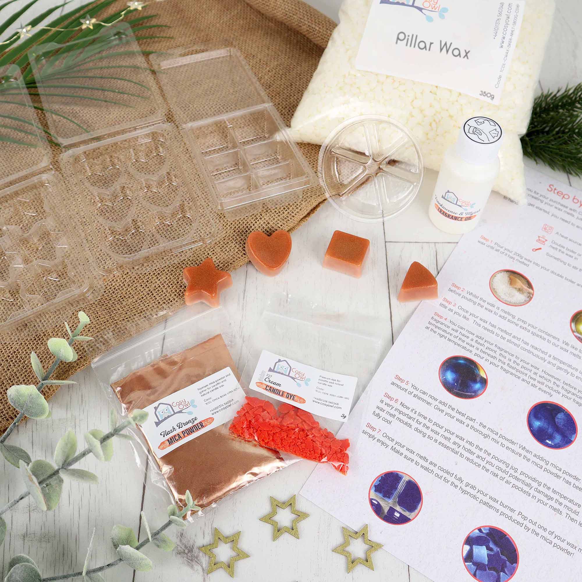 Kit zum Schmelzen von Weihrauch und Myrrhenwachs – Bild 2