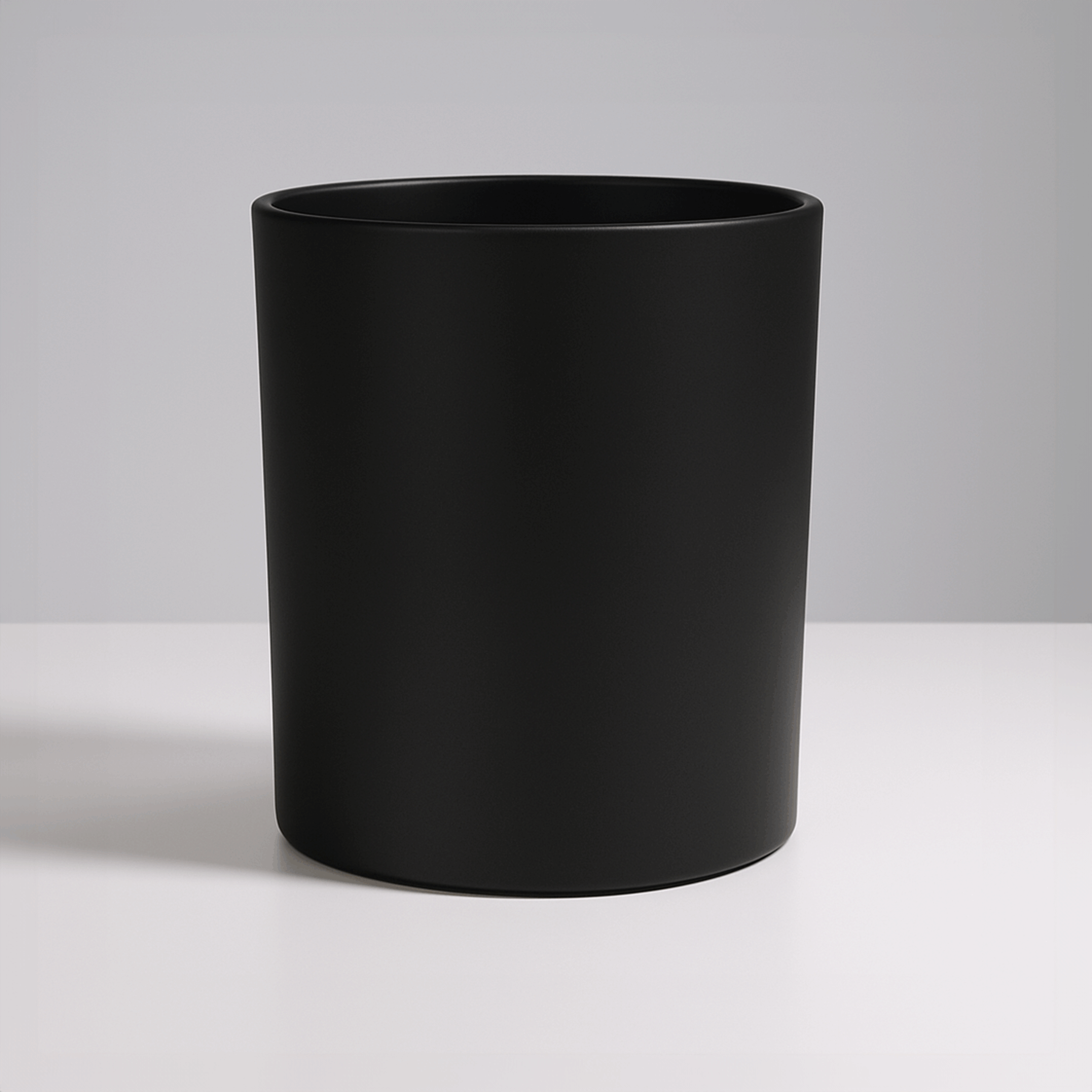 Verre noir mat