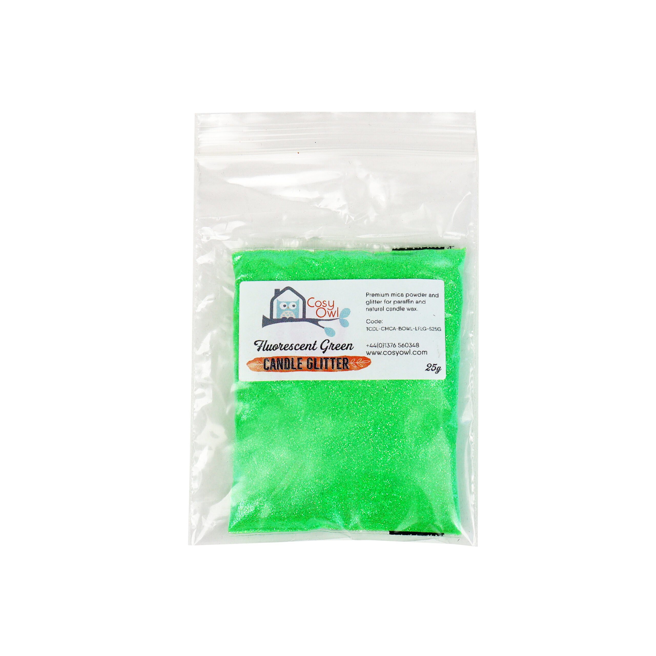 Fluorescent Green Candle Glitter 2 Fluorescent Green Candle Glitter - Image 2