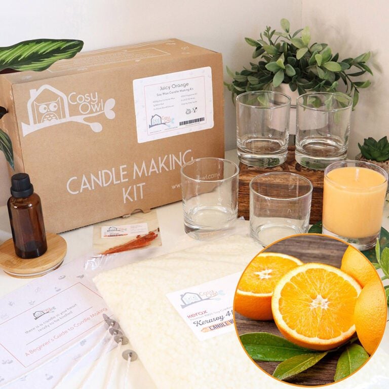 Candle Making Kits Cosy Owl, Candle Making Supplies & Soap Making