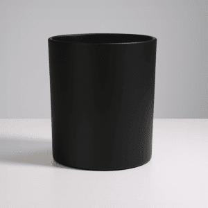 Matt Black Glass