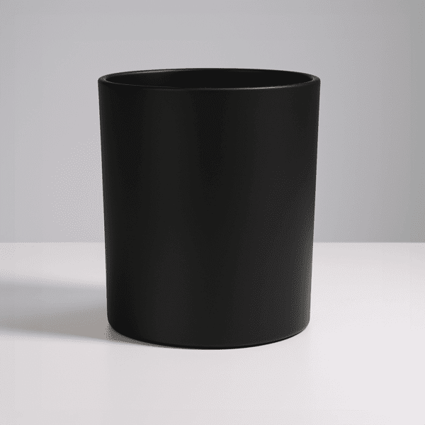 Matt Black Glass
