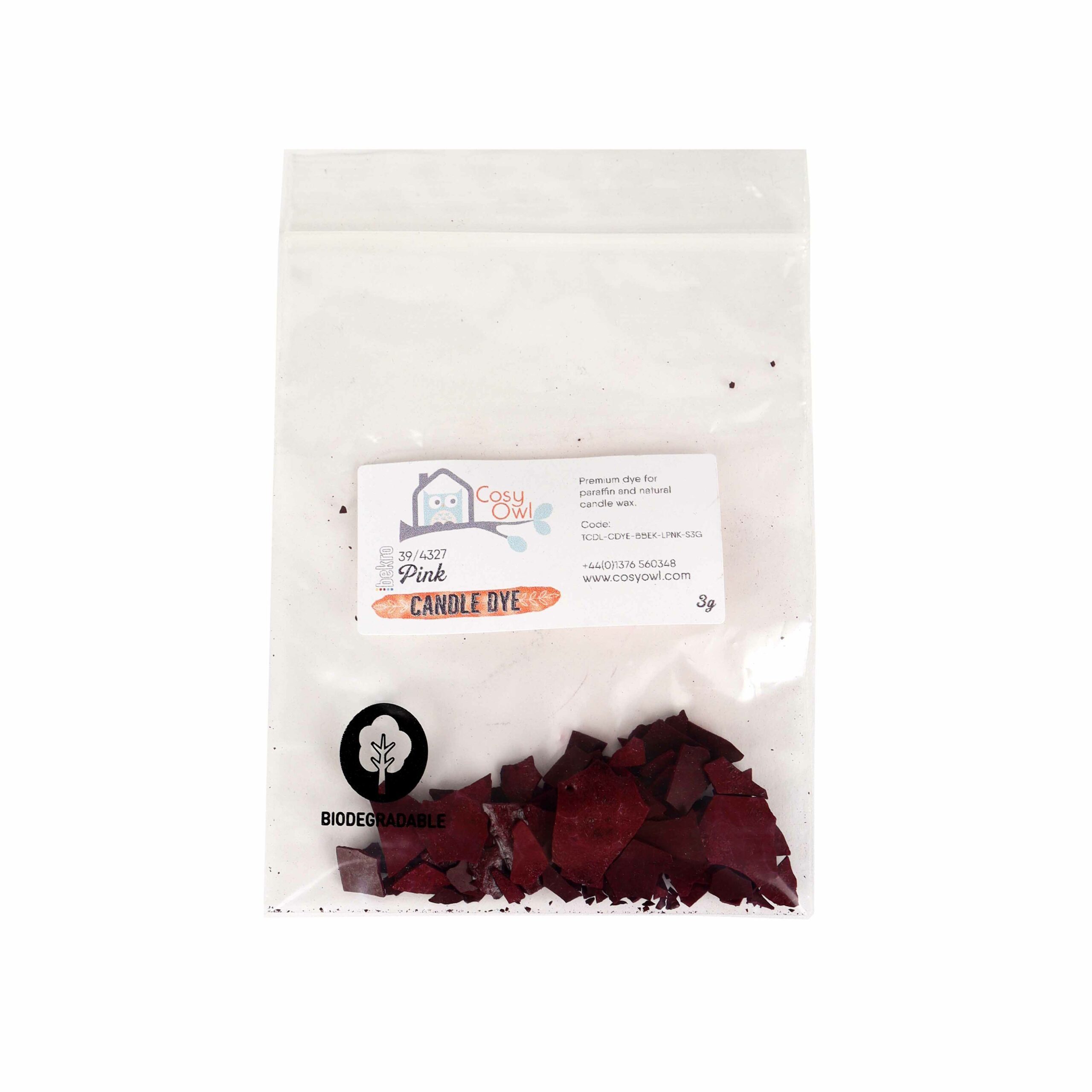 Bekro 39/4327 Pink Candle Dye 4 Bekro 39/4327 Pink Candle Dye - Image 4