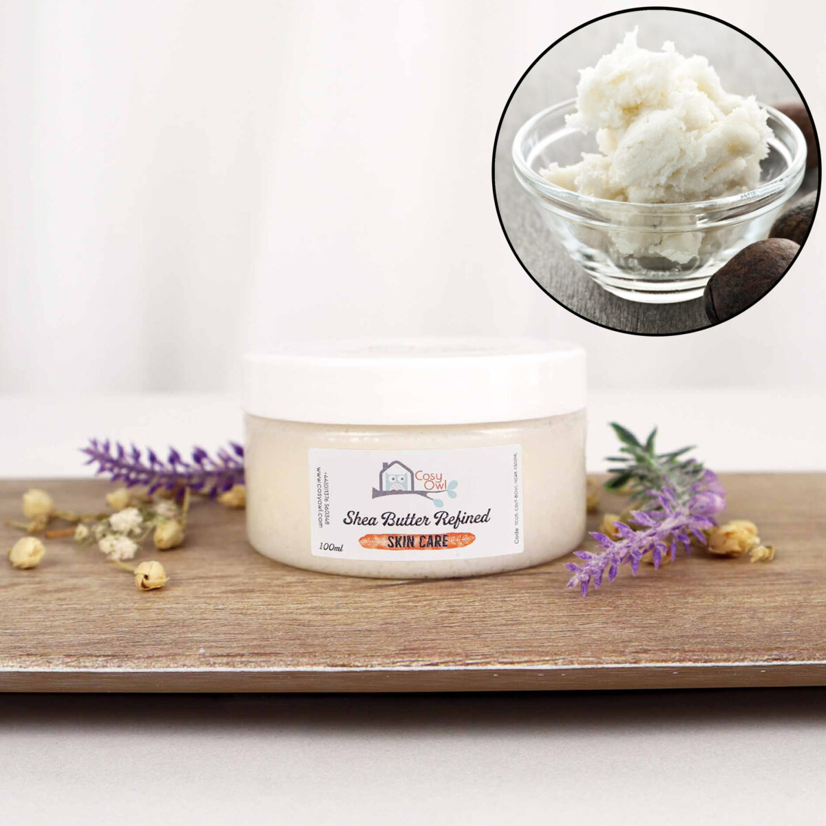 Organic Refined Shea Butter Cosy Owl