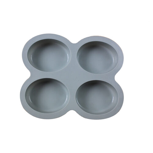 Oval Grey Silicone Mould (Set of 4)