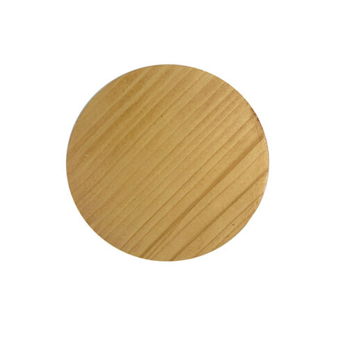 30cl Wooden Lid with Seal - Light Oak