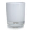 Glass Container - 30cl Karen Round (Gloss White)