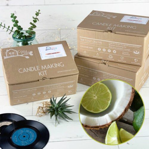 Soy Wax Coconut and Lime Candle Making Kit