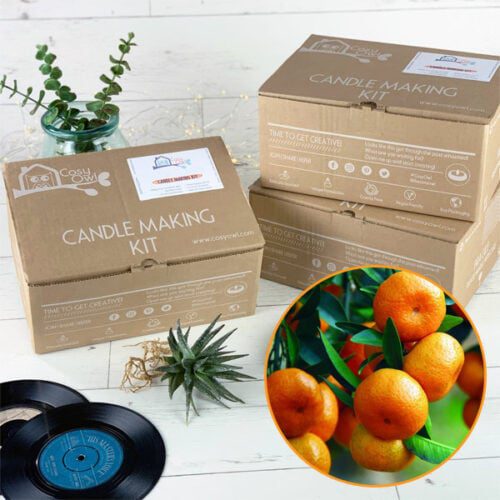 Soy Wax Lime Basil & Mandarin Candle Making Kit