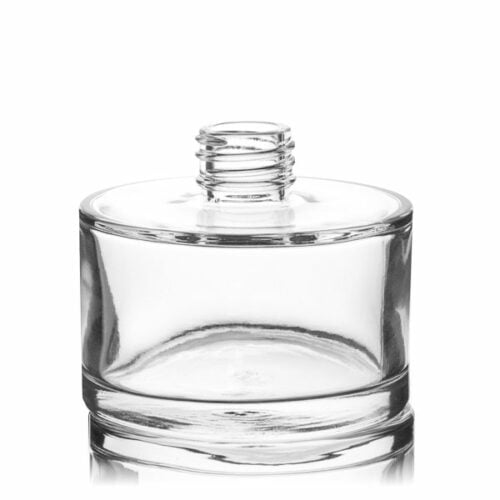 Glass Container - 200ml Squat Cylindrical Diffuser Bottle