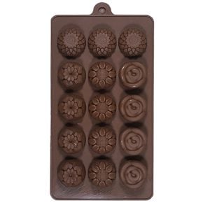 Wax Melt 4 Flower Mould - 15