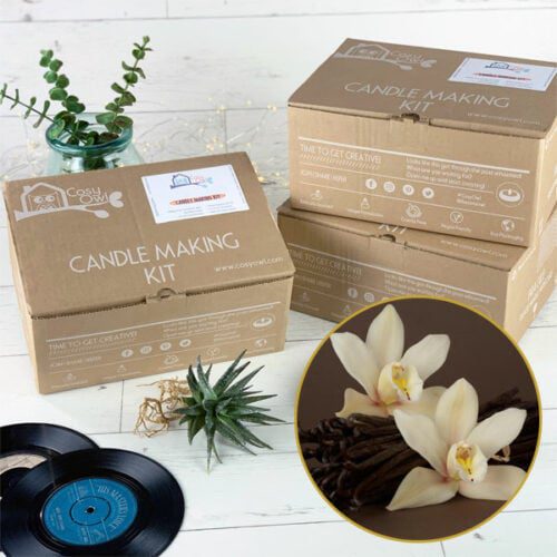 Soy Wax Vanilla Candle Making Kit