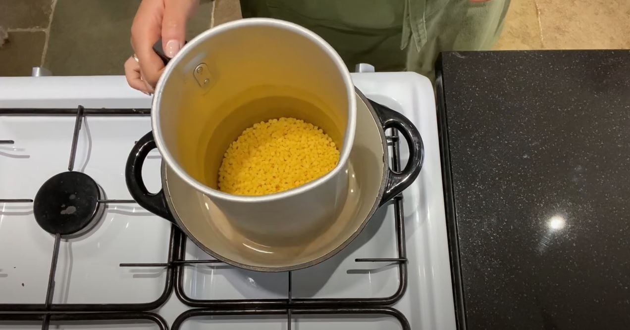 How To Make A Beeswax Candle Beeswax Candle Making Tutorial Cosy Owl