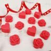 Rose and heart wax melts scaled
