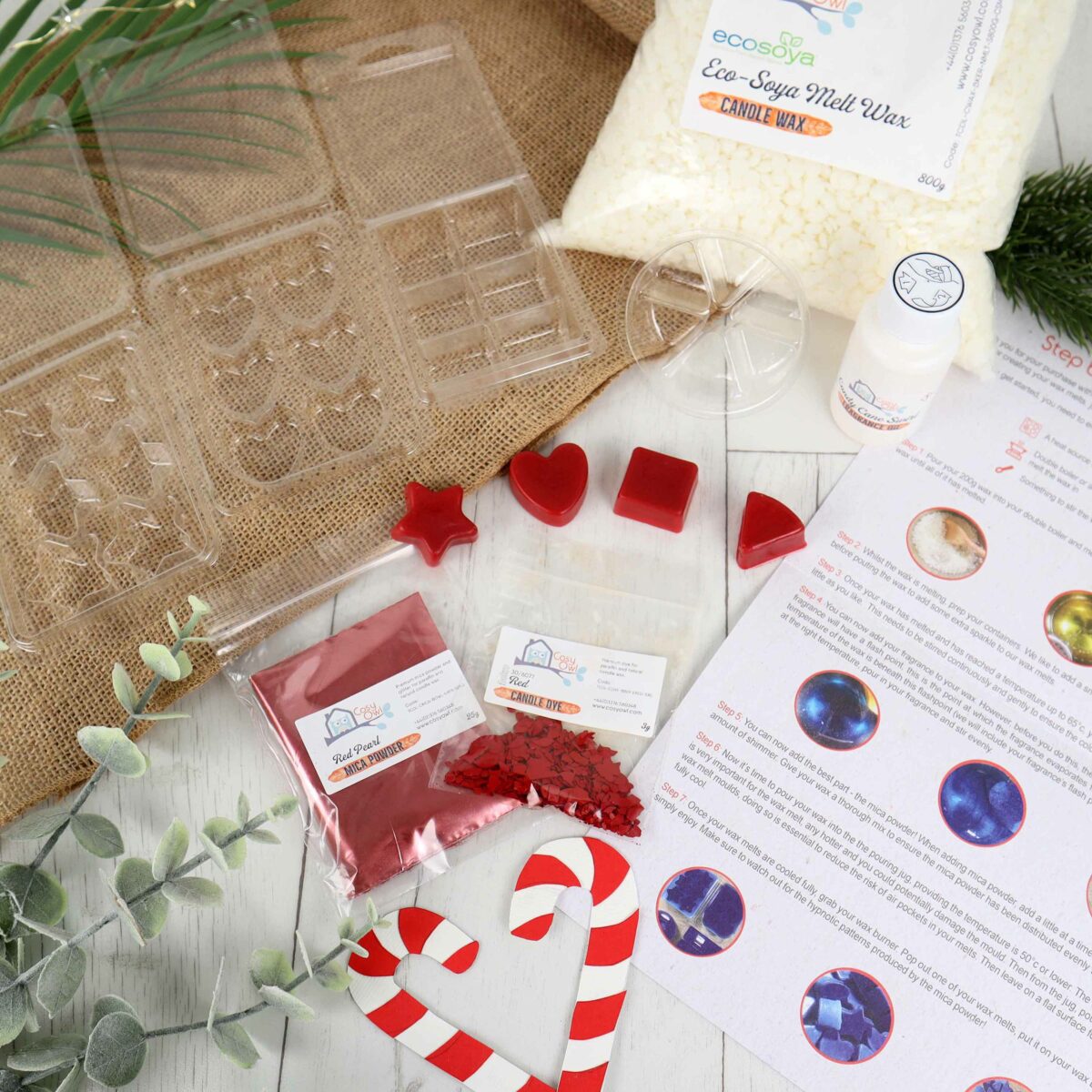 Wax Melt Making Kits Cosy Owl, Candle Making Supplies & Soap Making