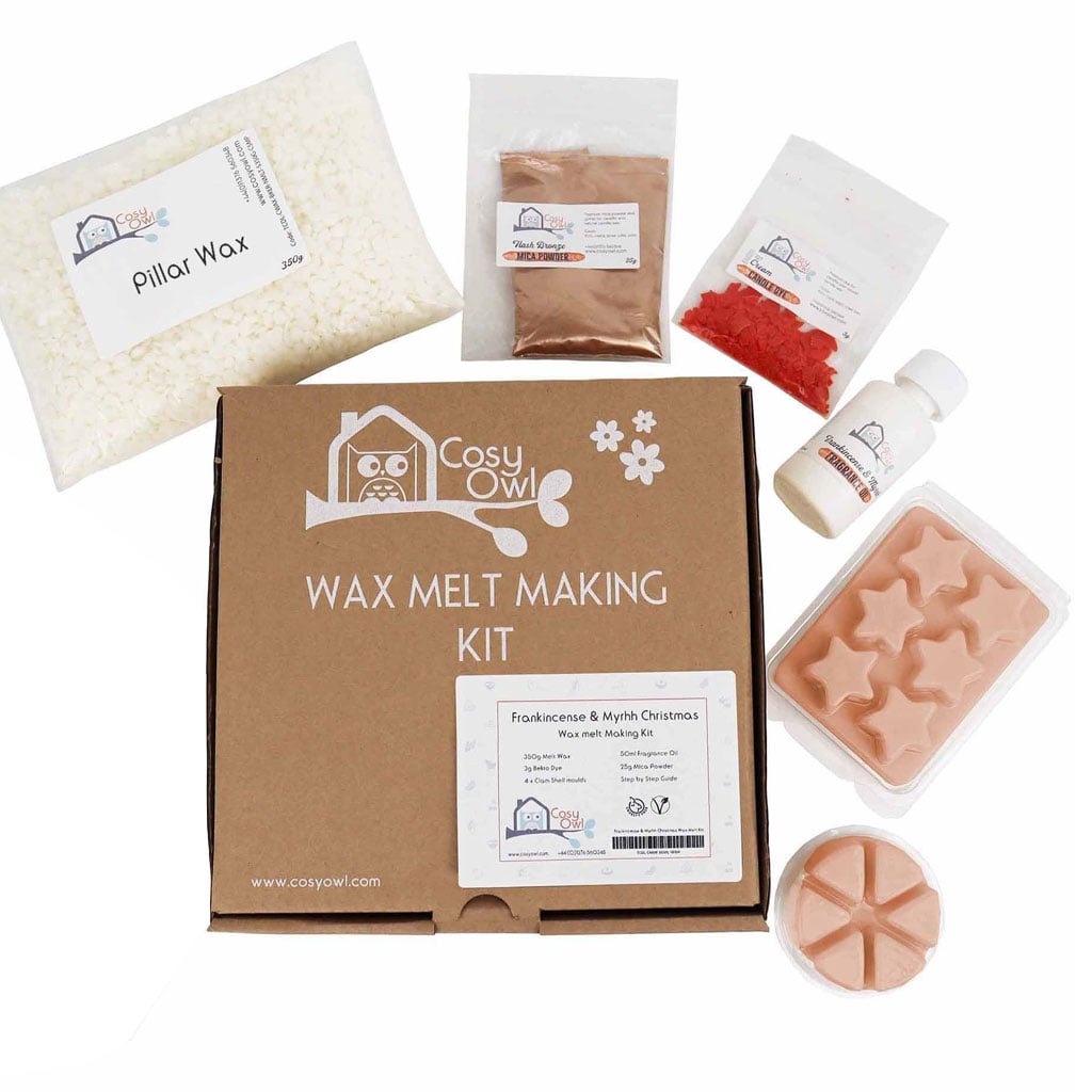 Tömjén és Mirha Viaszolvasztó Készlet 3 Frankincense and Myrrh Wax Melting Kit – Kép 3