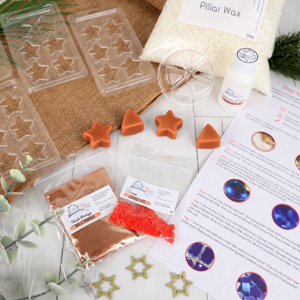 Tömjén és mirha vihasztó készlet 2 Frankincense and Myrrh Wax Melting Kit – Kép 2
