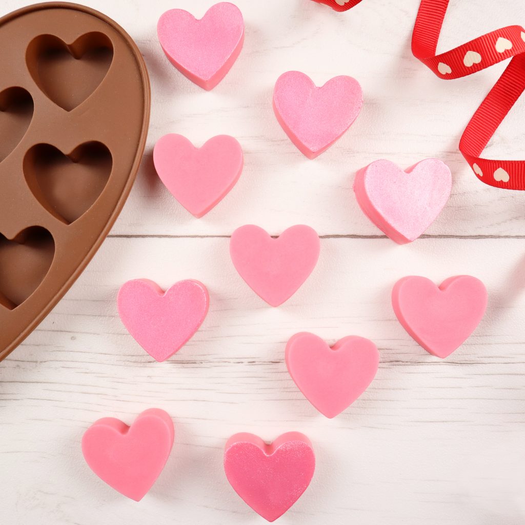 Valentine's Crafts To Inspire 3 Love Heart wax melts