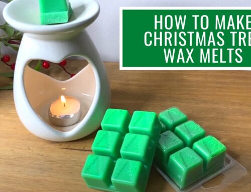How To Make Christmas Tree Wax Melts