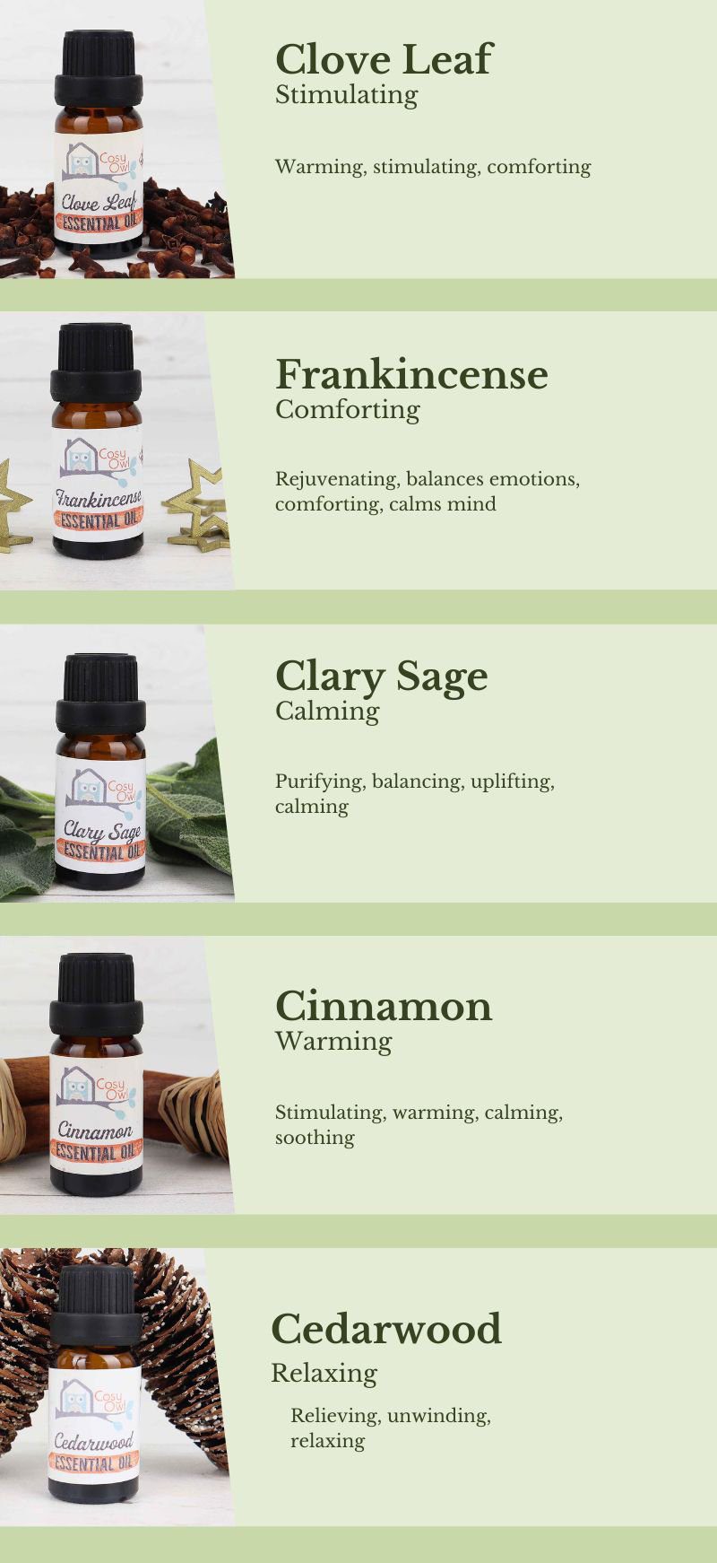 Three of the most popular essential oils and how to use them at