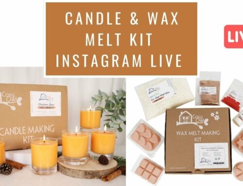 Candle & Wax Melt Kit Unboxing with Makes Scents Candles | Instagram Live Playback