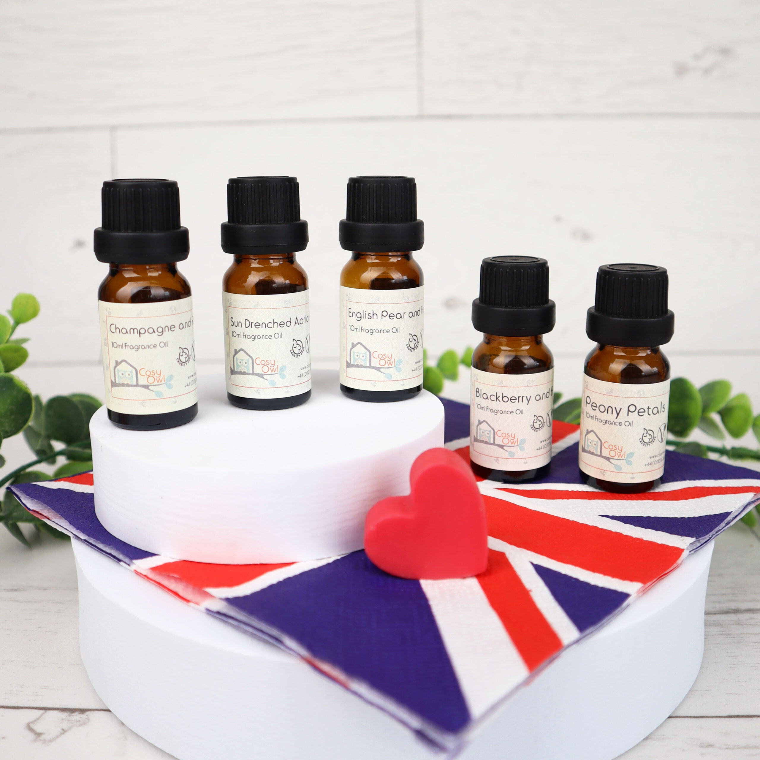 Love Set of 6 Fragrance Oils 10ml