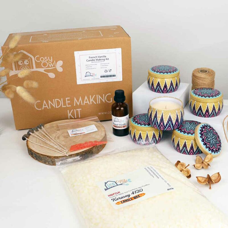 Candle Making Kits Cosy Owl, Candle Making Supplies & Soap Making