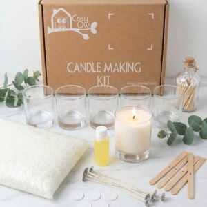 Soy Candle Making Kit – Make 5 Scented Candles at Home | Fresh Scents
